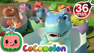 Ten Little Dinos + More Nursery Rhymes & Kids Songs - CoComelon