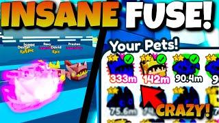 THE NEW FUSE SYSTEM FOR "TECH WORLD" UPDATE IS OP! Pet Simulator X Roblox