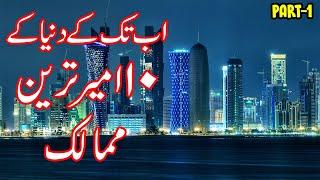 TOP 10 Rich Countries In The World In Urdu-Hindi| Richest Countries In The World-2021