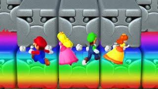 Mario Party 10 - Minigames - Mario vs Peach vs Luigi vs Daisy (Master CPU)