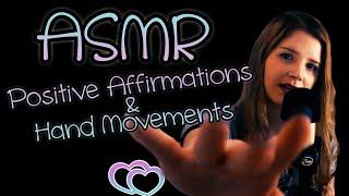 ASMR (English) | Positive Affirmations for the New Year (Whispering & Hand Movements)