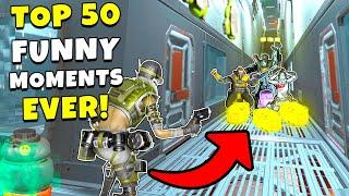 TOP 50 FUNNY MOMENTS IN APEX EVER!