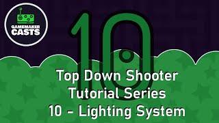 Top down shooter Series in GameMaker Studio 2 - Part 10 - Lighting System