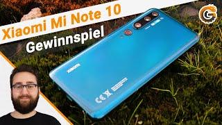 Gewinne ein Xiaomi Mi Note 10 - Gewinnspiel