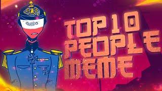 TOP 10 [PEOPLE] MEME ANIMATION