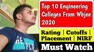 Top 10 Colleges From Wbjee 2020 | Best Colleges from wbjee 2020 | wbjee 2020