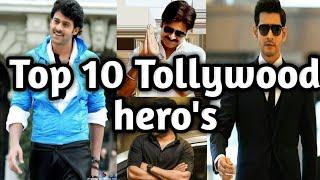 Top 10 Tollywood hero's//best hero's in Telugu// top 10 // Telugu industry//best south Indian hero's