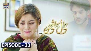 Mera Dil Mera Dushman Episode 33 - 12th May 2020 - ARY Digital Drama