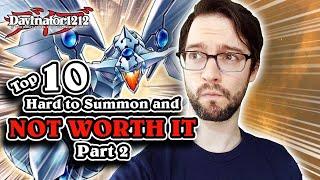 Top 10 HARDEST To Summon Monsters in YuGiOh Part 2