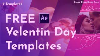 Free After Effects Valentine Day Templates | After Effects template