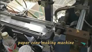 Water paper cone making machine/ water paper cone top knurling machine