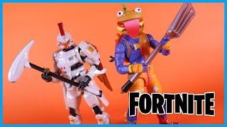 Jazwares Fornite Legendary Series BEEF BOSS & SENTINEL Action Figure Review