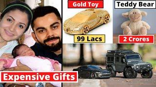 Virat Kohli & Anushka Sharma Daughter's 10 Most Expensive Birthday Gifts From Bollywood Stars