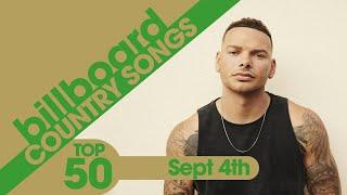 Billboard Country Songs Top 50 (September 4th, 2021)