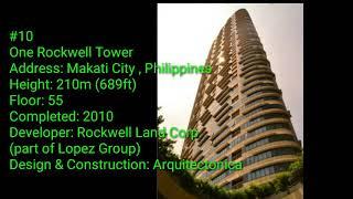 Top 10 tallest building in the Philippines