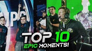 TOP 10 MOST EPIC MOMENTS IN COD HISTORY!