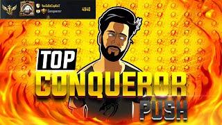 let's go today Top10 rank | SOLO VS SQUAD player pushing Asia top Conqueror | PUBG mobile india live