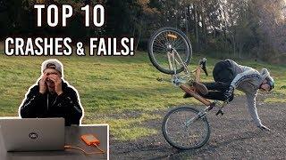 My TOP 10 MTB Crashes & Fails!