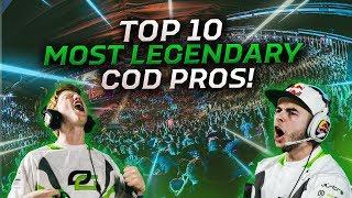 TOP 10 MOST LEGENDARY COD PROS! (2010-2019)