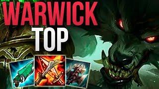 WATCH HIM CARRY IN KOREAN CHALLENGER WITH AP WARWICK TOP | CHALLENGER WARWICK TOP GAMEPLAY | 9.23 S9