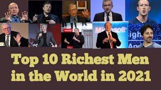 Top 10 Richest Men In The World 2021 | Top Billionaires | Richest People Of The World 2021 |