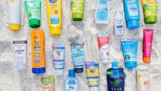 The Ultimate Sunscreen Top Ten List 