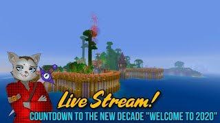 Minecraft Survival Island - Countdown To The New Year & New Decade! (Minecraft Survival Live Stream)