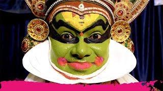 Traditional Kathakali EYE DANCING Performance + Making Kerala Beef Roast & Parotta | Thekkady, India