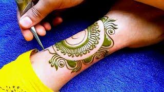 Stylish Mehndi Design For Back Hand | stylish mehndi design