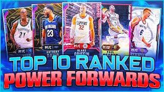 TOP 10 RANKED POWER FORWARDS YOU CAN GET IN NBA 2K20 MYTEAM! YOU NEED THESE DEMIGODS ON YOUR SQUAD