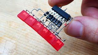 How To Build Knight Rider LED Effect without PCB