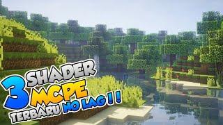 Top 3 Shaders MCPE No Lag Ram 1GB-2GB | Support MCPE 1.13/1.12/1.14/1.15/1.16 [Android,IOS,And Windo