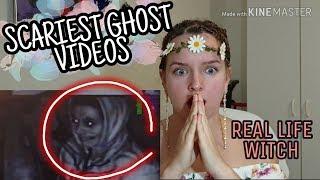 TOP 10 SCARIEST GHOST VIDEOS | REACTION | Haunted places and EXTREME paranormal activity!