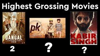 Top 10 Highest Grossing Bollywood Movies Of All Time | Fantastic 10's |