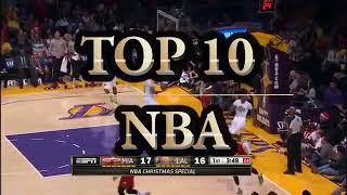 top 10 moments for history in NBA