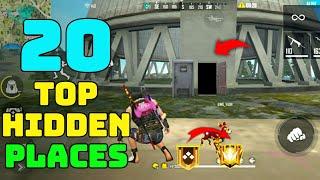 FREE FIRE TOP 10 HIDDEN PLACE | HIDDEN PLACE IN FREE FIRE | FREE FIRE HIDDEN PLACE - Jay hindustan