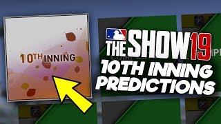 10TH INNING PROGRAM PREDICTIONS! MLB The Show 19 Diamond Dynasty