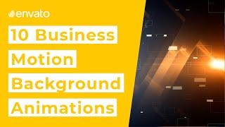 10 Best Corporate Motion Backgrounds [2020]