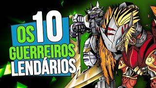 OS 10 GUERREIROS LENDÁRIOS DE DIGIMON