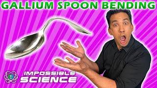 Liquidize Solid Metal; The Power Is In Your Hands! | Impossible Science At Home