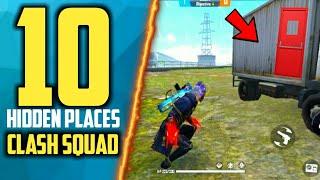 Top 5 Hidden Places in Bermuda- Clash Squad | New Secret Places For Rank Pushing