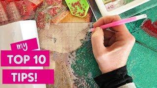 Top 10 Tips for Diamond Painting