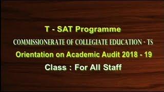 CCE || Orientation on Academic Audit 2018-19 || All Staff