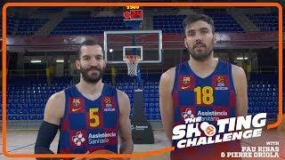 Shooting Challenge: Pau Ribas & Pierre Oriola, FC Barcelona