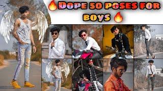 top 50 poses for boy | attitude pose | road par pose | photoshoot pose | new stylish pose | #pose