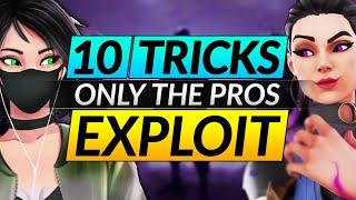 10 TRICKS EVERY Valorant Pro ABUSES - CARRY INSTANTLY With These Tips - Valorant Guide