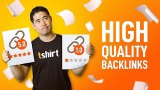 7 Attributes of High Quality Backlinks