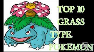 TOP 10 GRASS TYPE POKEMON IN HINDI