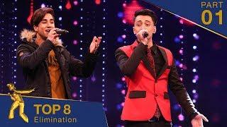 مرحلۀ اعلان نتایج ۸ بهترین - فصل پانزدهم ستاره افغان / Top 8 Elimination - Afghan Star S15 - Part 01