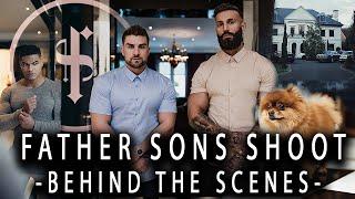 FATHER SONS SHOOT Behind the Scenes - £8MILLION MANSION